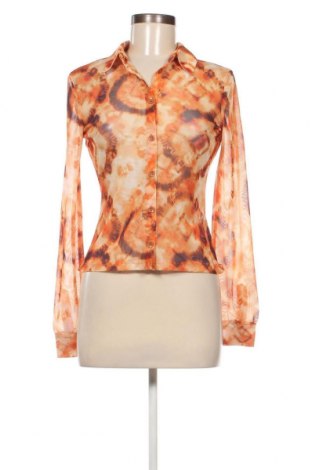 Damenbluse NA-KD, Größe XS, Farbe Orange, Preis 6,99 €