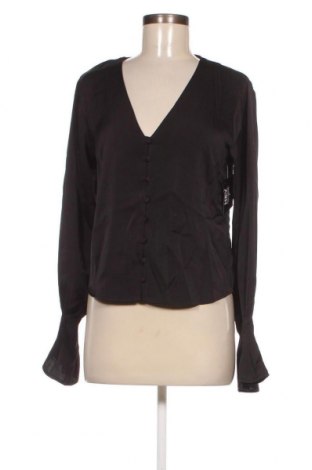 Γυναικείο πουκάμισο Nly Trend, Μέγεθος S, Χρώμα Μαύρο, Τιμή 15,00 €