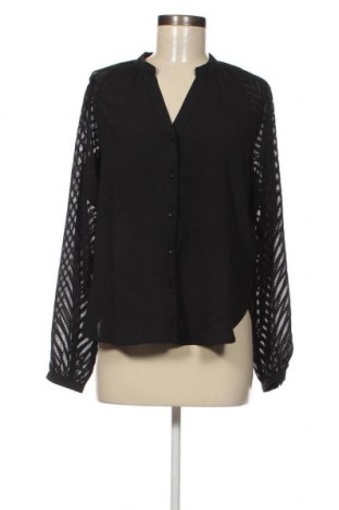 Γυναικείο πουκάμισο ONLY, Μέγεθος L, Χρώμα Μαύρο, Τιμή 10,31 €