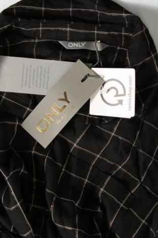 Γυναικείο πουκάμισο ONLY, Μέγεθος S, Χρώμα Μαύρο, Τιμή 5,16 €