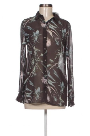 Γυναικείο πουκάμισο Object, Μέγεθος XS, Χρώμα Γκρί, Τιμή 2,52 €