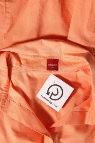 Γυναικείο πουκάμισο Olsen, Μέγεθος XL, Χρώμα Πορτοκαλί, Τιμή 6,68 €