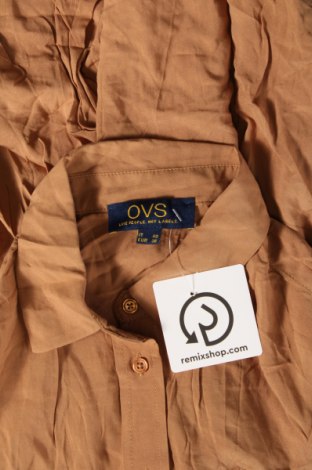 Дамска риза Oviesse, Размер S, Цвят Бежов, Цена 6,50 лв.