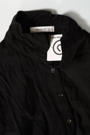 Дамска риза Reserved, Размер S, Цвят Черен, Цена 25,00 лв.