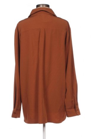Γυναικείο πουκάμισο SHEIN, Μέγεθος XL, Χρώμα Καφέ, Τιμή 15,46 €