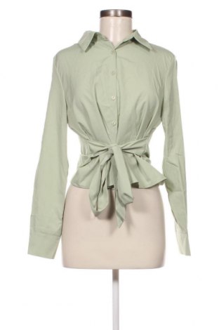 Γυναικείο πουκάμισο SHEIN, Μέγεθος L, Χρώμα Πράσινο, Τιμή 15,46 €