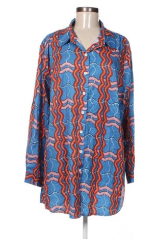 Γυναικείο πουκάμισο SHEIN, Μέγεθος XXL, Χρώμα Πολύχρωμο, Τιμή 9,28 €