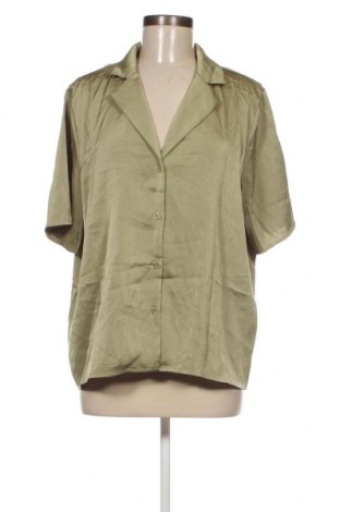 Γυναικείο πουκάμισο SHEIN, Μέγεθος XL, Χρώμα Πράσινο, Τιμή 6,18 €