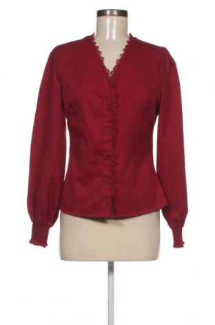 Дамска риза SHEIN, Размер M, Цвят Червен, Цена 25,00 лв.