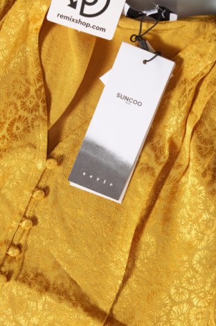 Дамска риза SUNCOO, Размер S, Цвят Жълт, Цена 45,90 лв.