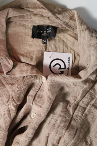 Γυναικείο πουκάμισο Silver Creek, Μέγεθος XS, Χρώμα  Μπέζ, Τιμή 5,47 €