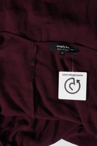 Dámska košeľa  Simply Be, Veľkosť 3XL, Farba Červená, Cena  6,38 €