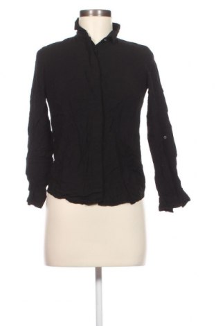 Γυναικείο πουκάμισο Sinsay, Μέγεθος XXS, Χρώμα Μαύρο, Τιμή 3,09 €