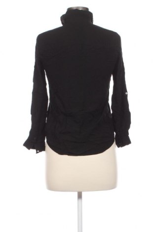 Γυναικείο πουκάμισο Sinsay, Μέγεθος XXS, Χρώμα Μαύρο, Τιμή 3,71 €