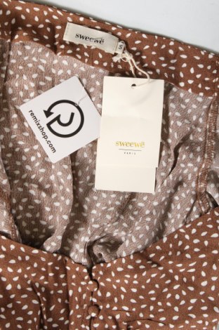 Γυναικείο πουκάμισο Sweewe, Μέγεθος S, Χρώμα Καφέ, Τιμή 20,62 €