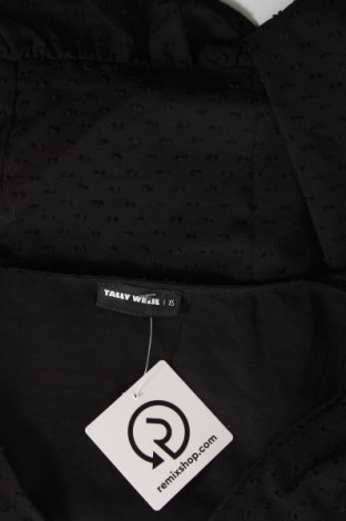 Γυναικείο πουκάμισο Tally Weijl, Μέγεθος XS, Χρώμα Μαύρο, Τιμή 15,46 €
