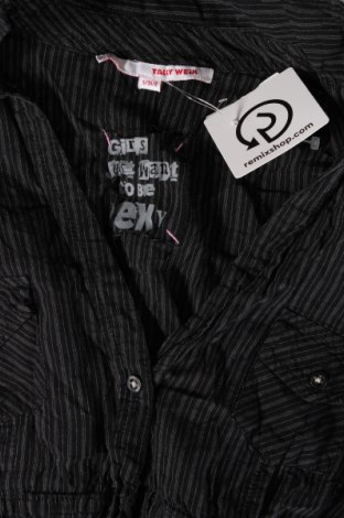 Γυναικείο πουκάμισο Tally Weijl, Μέγεθος S, Χρώμα Μαύρο, Τιμή 1,65 €