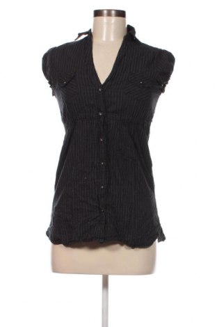 Γυναικείο πουκάμισο Tally Weijl, Μέγεθος S, Χρώμα Μαύρο, Τιμή 23,53 €
