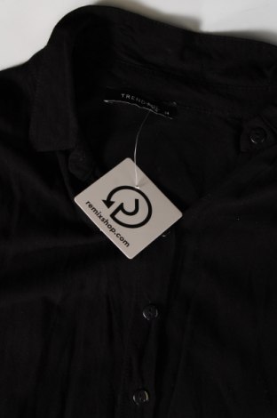 Дамска риза Trendyol, Размер XS, Цвят Черен, Цена 5,04 лв.