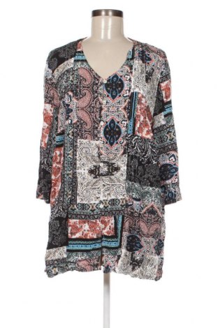 Γυναικείο πουκάμισο Ulla Popken, Μέγεθος XL, Χρώμα Πολύχρωμο, Τιμή 14,85 €