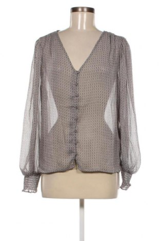Γυναικείο πουκάμισο Vero Moda, Μέγεθος L, Χρώμα Γκρί, Τιμή 7,42 €