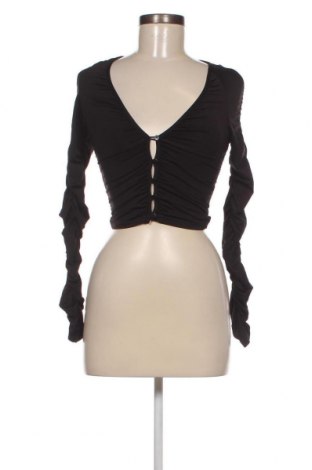 Γυναικείο πουκάμισο Weekday, Μέγεθος XS, Χρώμα Μαύρο, Τιμή 12,99 €