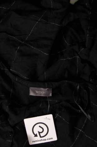 Дамска риза Yessica, Размер S, Цвят Черен, Цена 5,25 лв.
