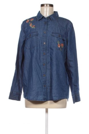 Γυναικείο πουκάμισο Yessica, Μέγεθος L, Χρώμα Μπλέ, Τιμή 15,46 €
