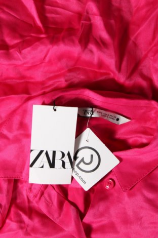 Cămașă de femei Zara, Mărime S, Culoare Roz, Preț 177,63 Lei