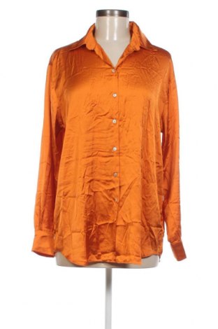 Дамска риза Zara, Размер M, Цвят Оранжев, Цена 9,00 лв.