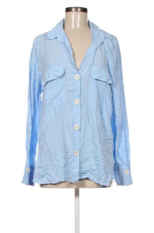 Γυναικείο πουκάμισο Zara, Μέγεθος XL, Χρώμα Μπλέ, Τιμή 12,37 €