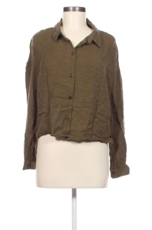 Дамска риза Zara Trafaluc, Размер L, Цвят Зелен, Цена 3,40 лв.