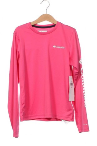 Детска спортна блуза Columbia, Размер 7-8y/ 128-134 см, Цвят Розов, Цена 22,25 лв.