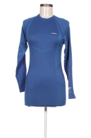 Дамска спортна блуза Wedze, Размер M, Цвят Син, Цена 5,72 лв.