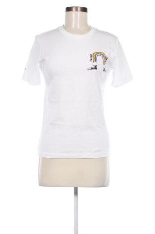 Γυναικείο t-shirt Converse, Μέγεθος XXS, Χρώμα Λευκό, Τιμή 11,66 €