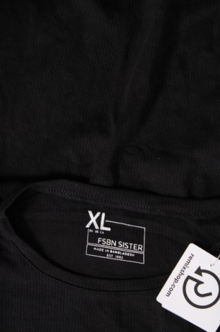 Дамска тениска FSBN, Размер XL, Цвят Черен, Цена 13,00 лв.