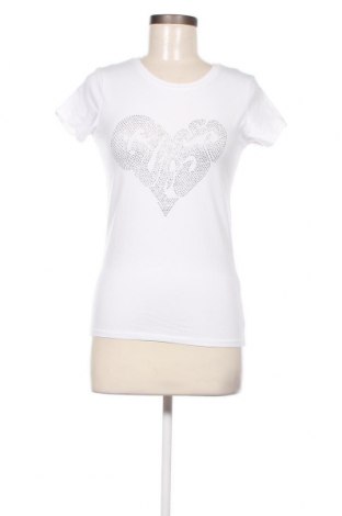 Damen T-Shirt Guess, Größe M, Farbe Weiß, Preis 29,22 €