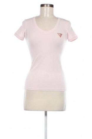Γυναικείο t-shirt Guess, Μέγεθος XS, Χρώμα Ρόζ , Τιμή 23,70 €