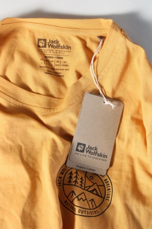 Tricou de femei Jack Wolfskin, Mărime L, Culoare Galben, Preț 190,79 Lei