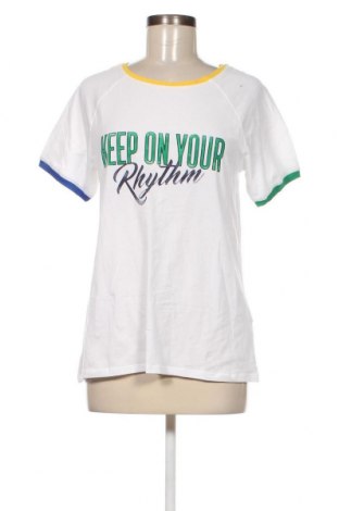 Γυναικείο t-shirt Oysho, Μέγεθος M, Χρώμα Λευκό, Τιμή 11,06 €