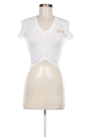 Damen T-Shirt PUMA, Größe XS, Farbe Weiß, Preis 22,68 €