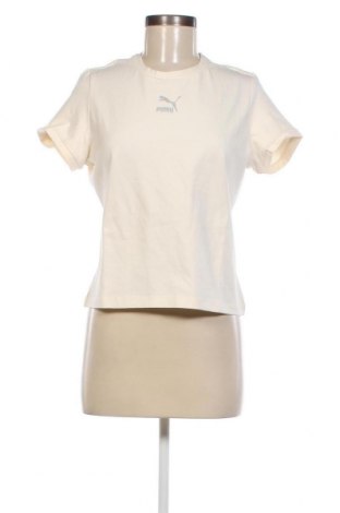 Damen T-Shirt PUMA, Größe L, Farbe Ecru, Preis 17,04 €