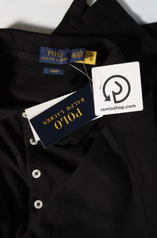Damski T-shirt Polo By Ralph Lauren, Rozmiar XXL, Kolor Czarny, Cena 362,50 zł