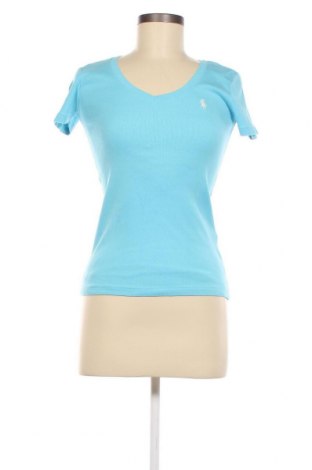 Tricou de femei Polo By Ralph Lauren, Mărime M, Culoare Albastru, Preț 251,06 Lei