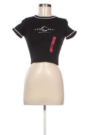 Damen T-Shirt Pull&Bear, Größe M, Farbe Schwarz, Preis 10,82 €