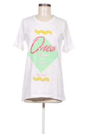 Γυναικείο t-shirt SH by Silvian Heach, Μέγεθος XS, Χρώμα Λευκό, Τιμή 13,75 €