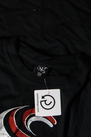 Дамска тениска Sg, Размер XL, Цвят Черен, Цена 6,89 лв.