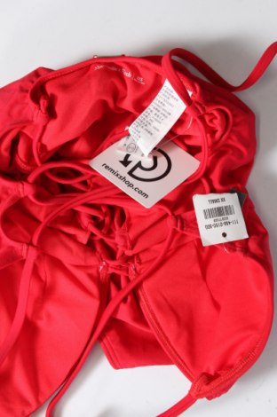 Γυναικείο μαγιό Abercrombie & Fitch, Μέγεθος XXS, Χρώμα Κόκκινο, Τιμή 66,49 €