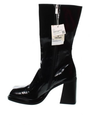 Γυναικείες μπότες Pull&Bear, Μέγεθος 40, Χρώμα Μαύρο, Τιμή 29,72 €