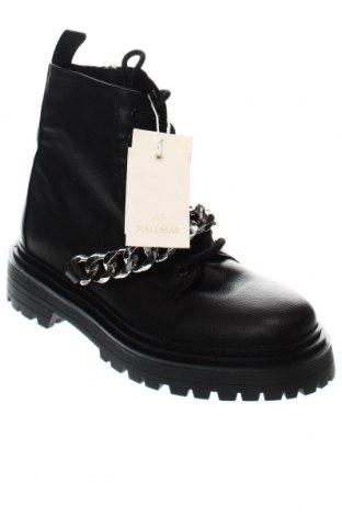 Γυναικείες μπότες Pull&Bear, Μέγεθος 38, Χρώμα Μαύρο, Τιμή 32,60 €